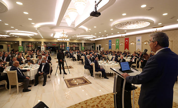 Başkan Ekrem Yüce, muhtarlarla bir araya geldi — haber görseli
