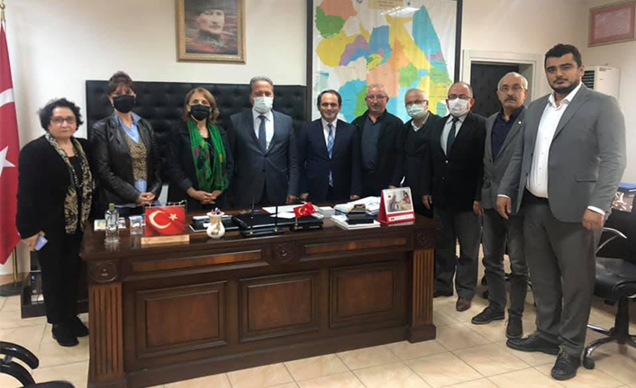 Başkan Keleş’ten Kaymakamlara ziyaret — haber görseli
