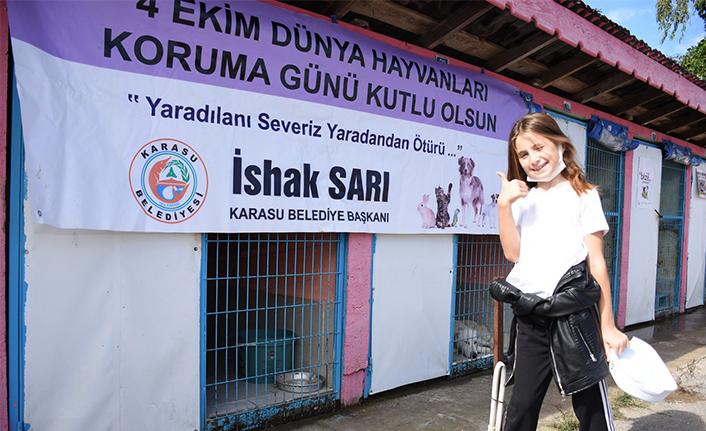 Başkan Sarı, Öğrencilerle Birlikte Hayvan Barınağını Ziyaret Etti — haber görseli