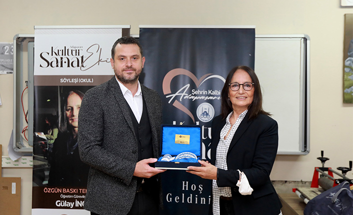 Güzel Sanatlar Lisesi’nde Baskı Teknikleri Konuşuldu — haber görseli