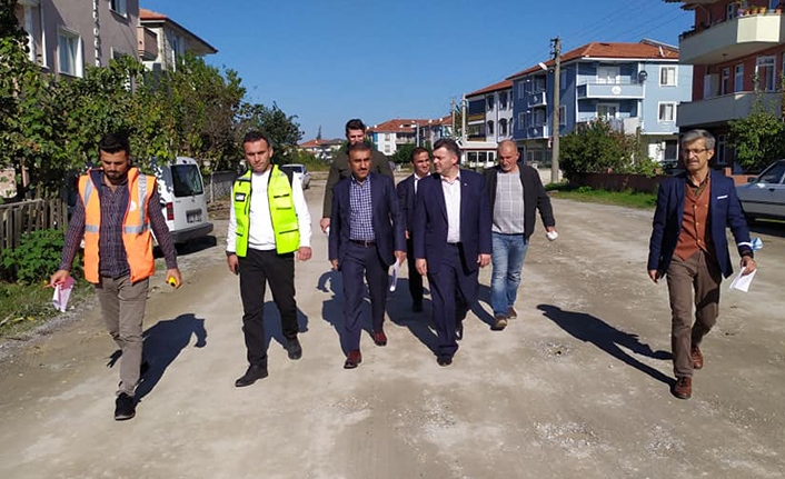 Karasu Kabakoz Mahallesinde Asfalt Öncesi Genel Gözlemler Yapıldı — haber görseli