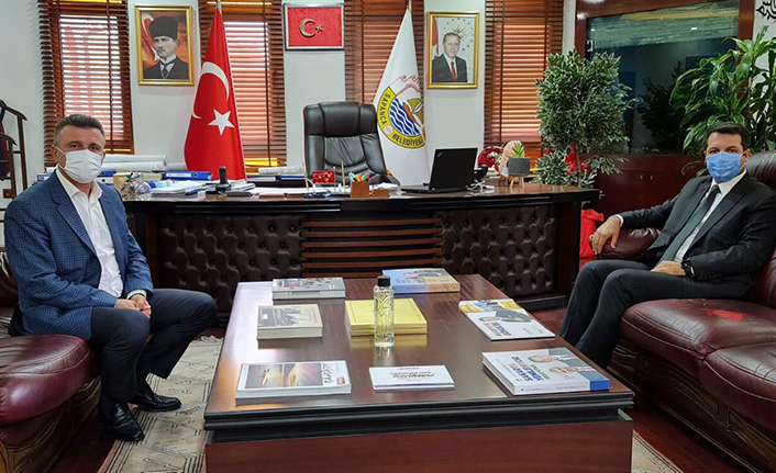 Kaymakam Canpolat’tan Başkan Özen’e Ziyaret  — haber görseli