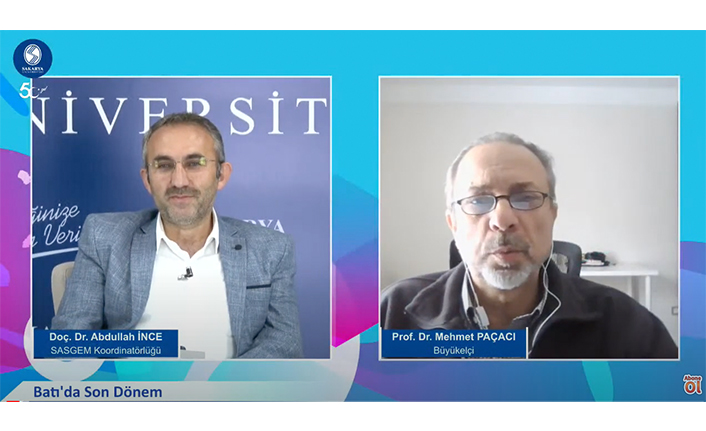 SASGEM Konferanslarının Bu Haftaki Konuğu Prof. Dr. Mehmet Paçacı Oldu  — haber görseli