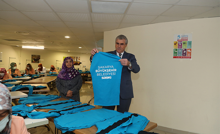 Büyükşehir tekstil ürünlerini kendi üretiyor — haber görseli