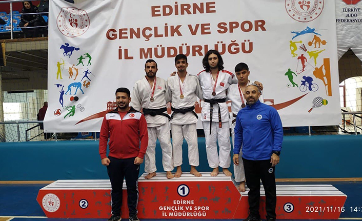 Büyükşehir’li judocular Edirne’de kürsüye çıktı — haber görseli