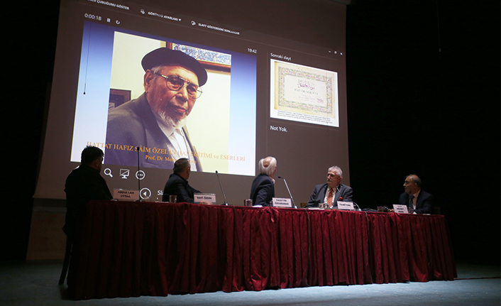 Hattat Hafız Saim Özel saygıyla anıldı — haber görseli