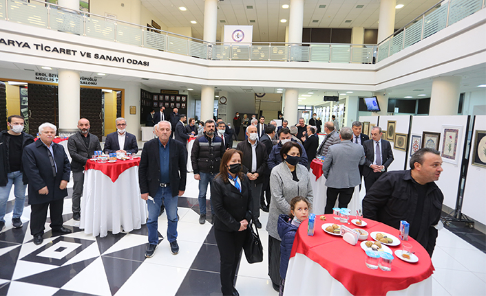 “Periferi” Ebru Sergisi SATSO’da Sanatseverlerle Buluştu — haber görseli