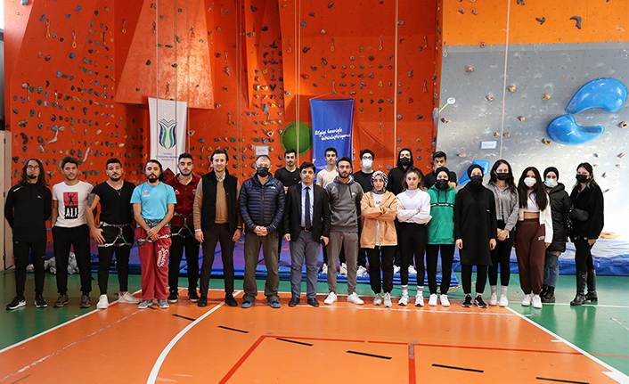 Spor faaliyetleri tırmanış etkinliği ile başladı — haber görseli
