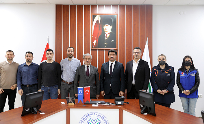AFAD’dan SUBÜ’ye teşekkür ziyareti — haber görseli
