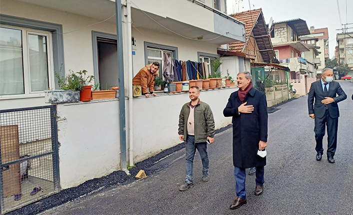 Başkan Alemdar çalışmaları yerinde inceledi  — haber görseli