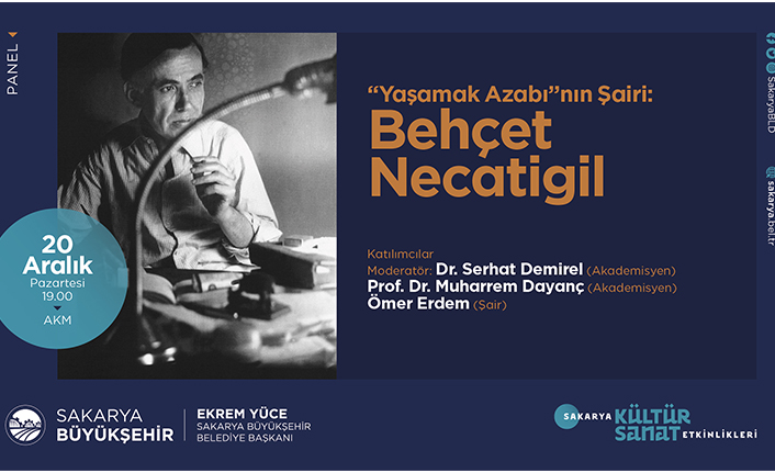 Behçet Necatigil paneli AKM’de — haber görseli