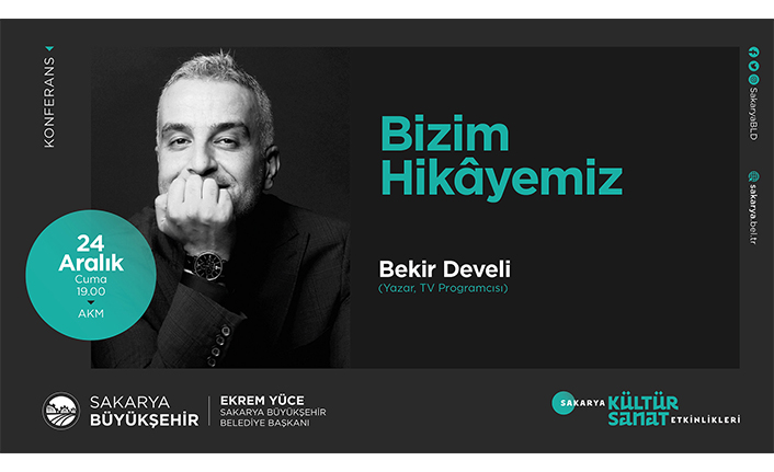 Bekir Develi ile ‘Bizim Hikâyemiz’ AKM’de — haber görseli