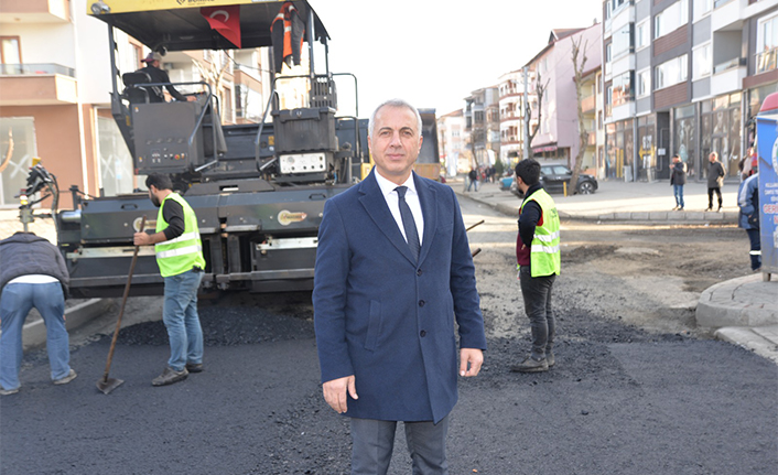 Beştepeler’de asfalt çalışması başladı — haber görseli