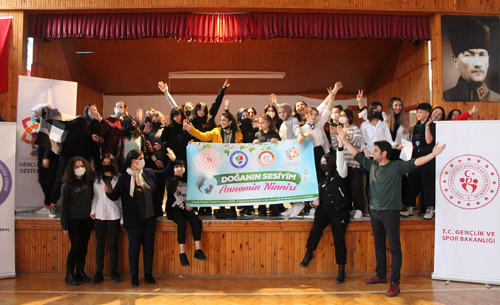 “Doğanın Sesiyim Annemin Ninnisi” Gençlik projesi — haber görseli