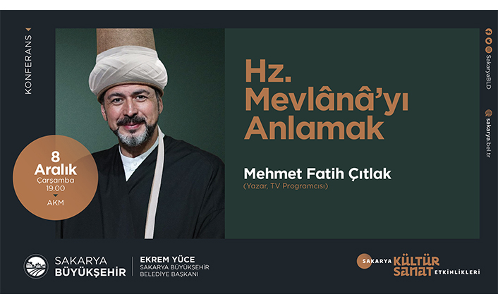 Fatih Çıtlak Büyükşehir’in konferansı için geliyor — haber görseli