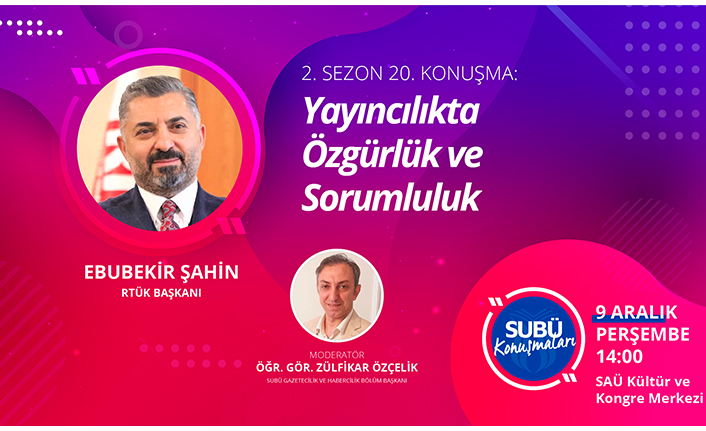 RTÜK Başkanı Şahin SUBÜ Konuşmaları’nda — haber görseli