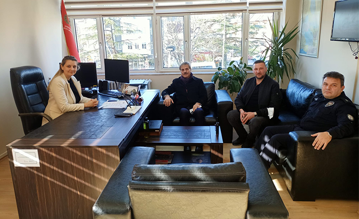 Alemdar ve Erken İlçe Emniyet Müdürü Sibel Özkan’ı Ziyaret Etti — haber görseli