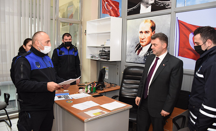 Başkan İshak Sarı, Yeni Yılın İlk Mesai Gününde Personeli Ziyaret Etti — haber görseli