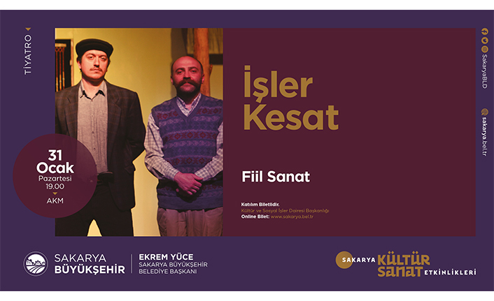 İşler Kesat AKM’de seyirciyle buluşacak — haber görseli