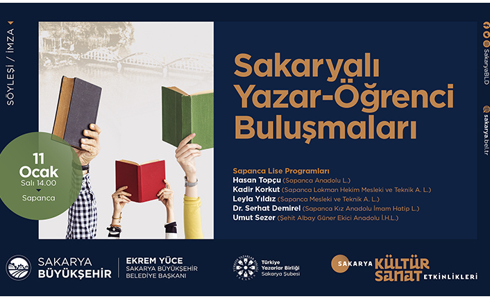 Sakaryalı yazarlar Sapanca’da öğrencilerle buluşacak — haber görseli
