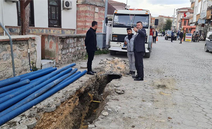Sapanca’ da Caddeler Yenilenmeye Devam Ediyor — haber görseli