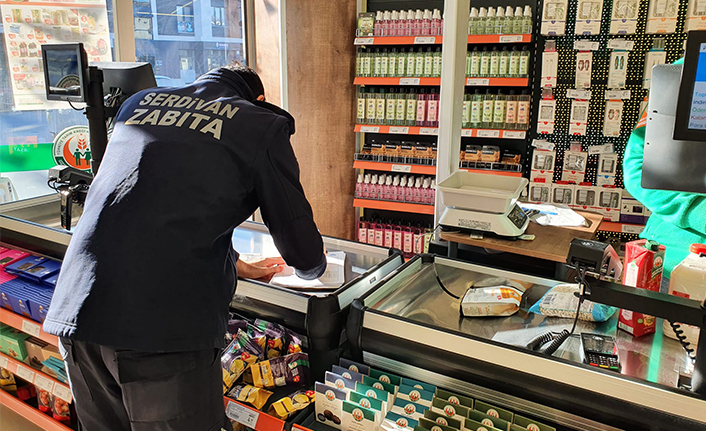 Serdivanda Marketlere Denetim  — haber görseli