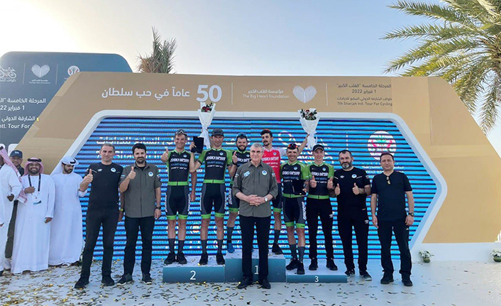 Büyükşehir’in pedalları Dubai’de tarih yazdı  — haber görseli