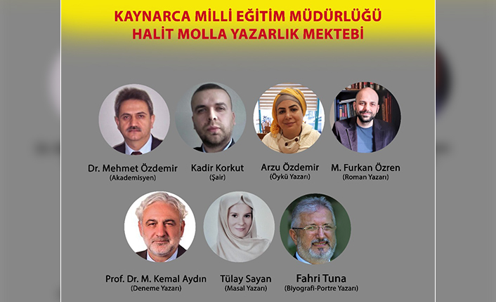 Kaynarca Milli Eğitim’den Halit Molla Yazarlık Mektebi — haber görseli