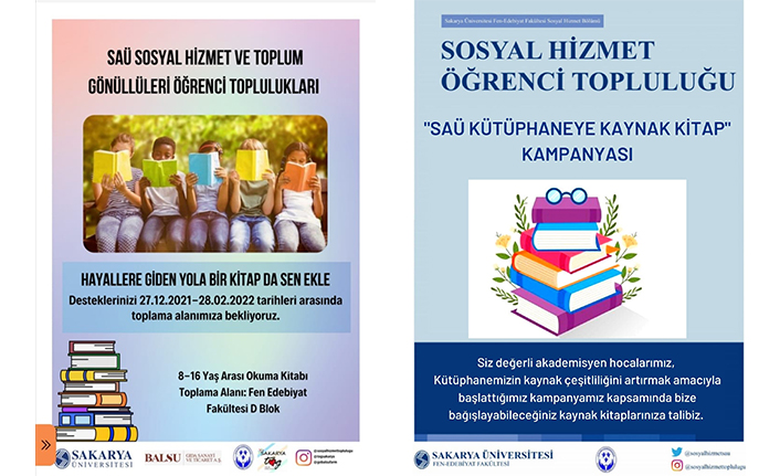 SAÜ Sosyal Hizmet Öğrenci Topluluğundan Köy Okullarına Destek — haber görseli