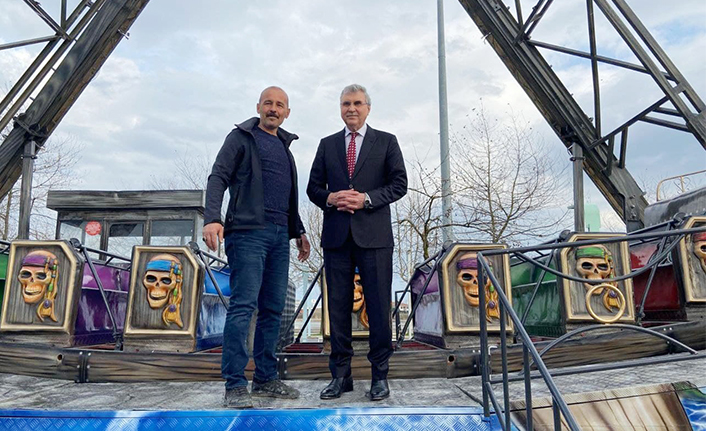 Şehrin yeni lunaparkı Sakarya Park’ta hızla yükseliyor — haber görseli