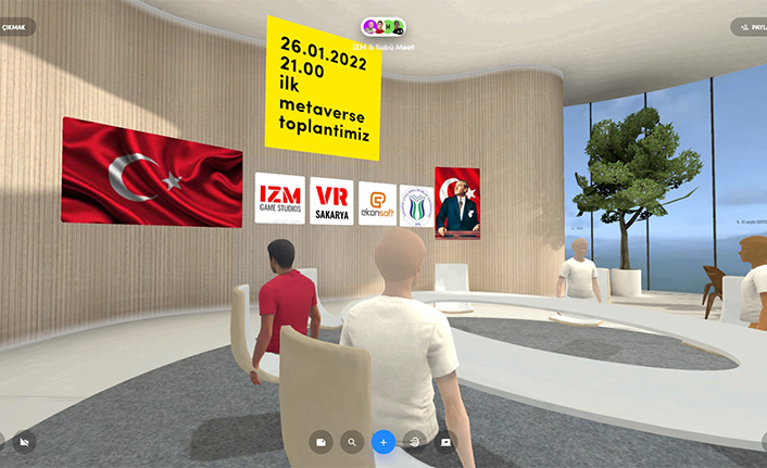 SUBÜ öğrencileri Metaverse evreninde ofis açtı — haber görseli