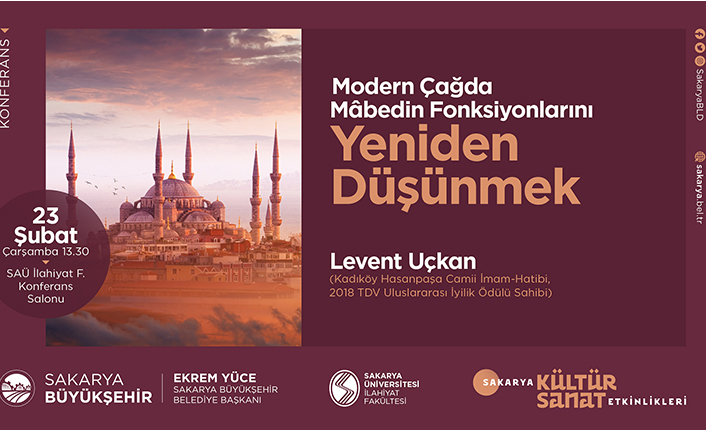 ‘Yeniden Düşünmek’ isimli konferans SAÜ’de  — haber görseli