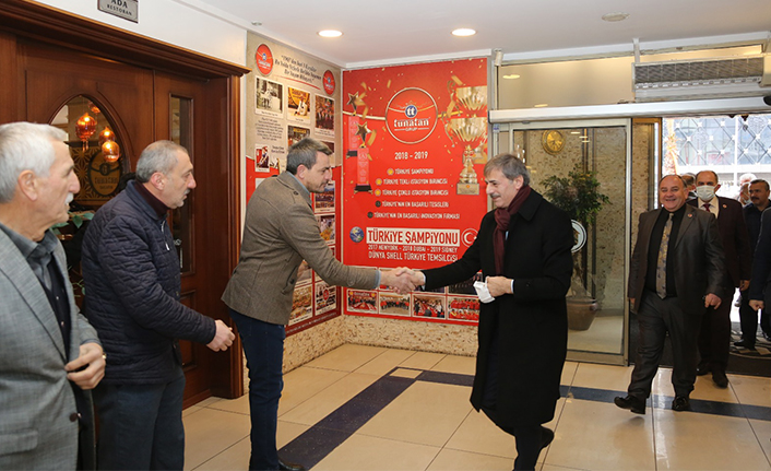 Başkan Alemdar, Muhtarlarla bir araya geldi — haber görseli