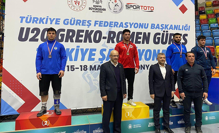 Büyükşehir Sporcuları Türkiye Güreş Şampiyonası’ndan madalya ile döndü — haber görseli