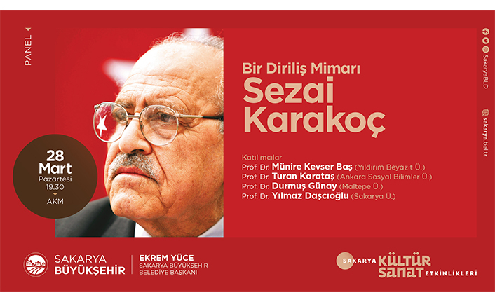 Diriliş Mimarı Sezai Karakoç panelde konuşulacak — haber görseli