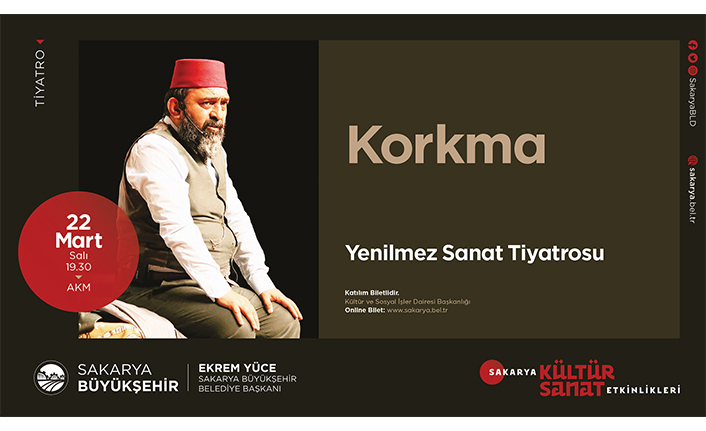 ‘Korkma’ AKM’de seyirciyle buluşacak — haber görseli