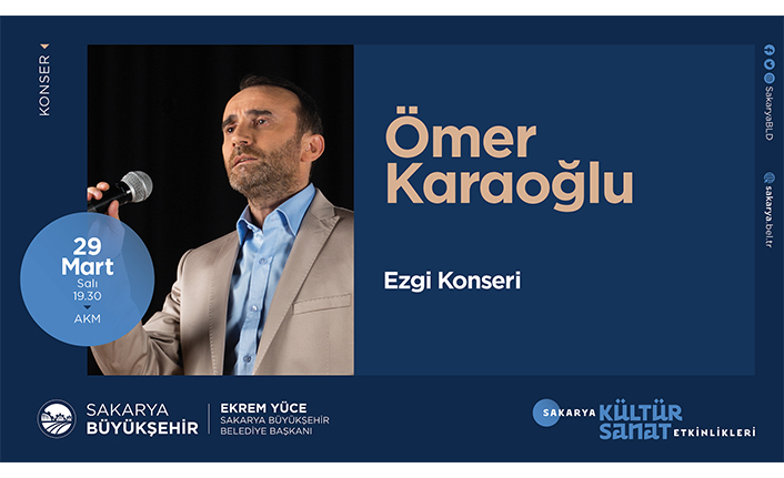 Ömer Karaoğlu konseri 29 Mart’ta AKM’de — haber görseli