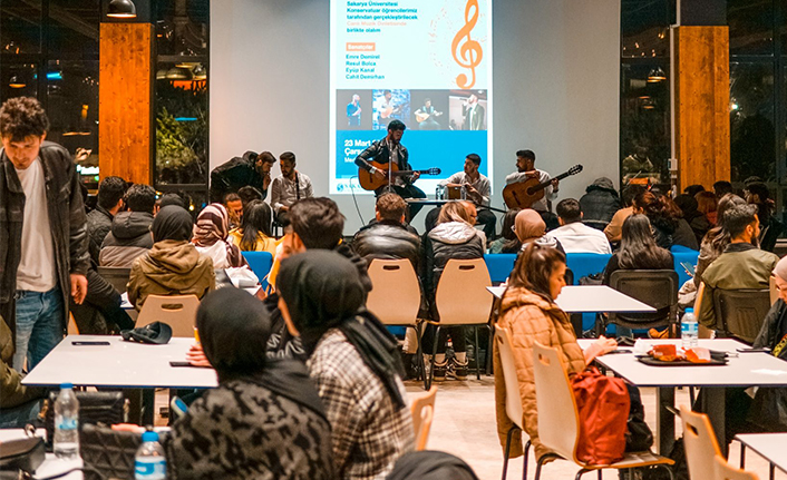 SAÜ Konservatuar Öğrencileri "SAÜ İçin Çal"dı — haber görseli