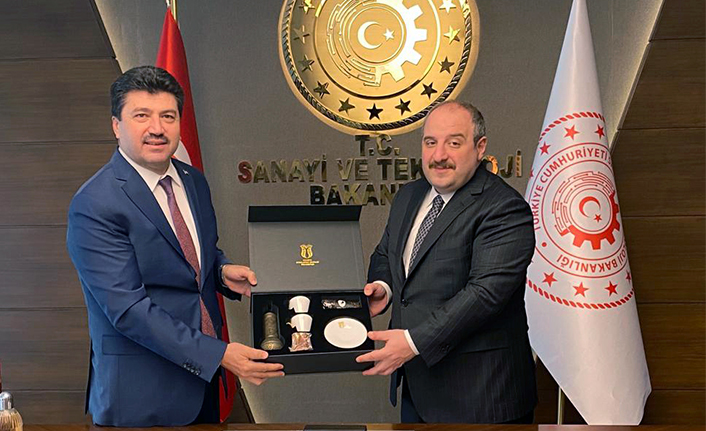 SUBÜ Rektörü Sarıbıyık Bakan Varank ile görüştü — haber görseli