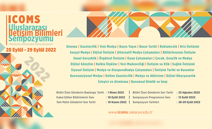 2. Uluslararası İletişim Bilimleri Sempozyumu Başvuruları Başladı — haber görseli