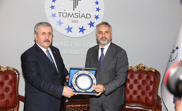Destici, TÜMSİAD’ın konuğu oldu — haber görseli