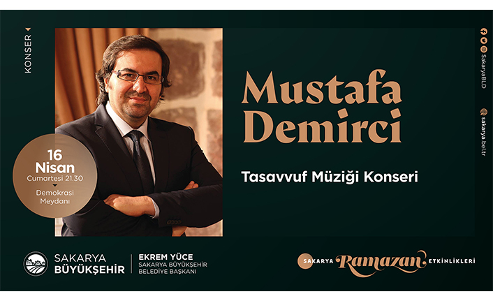 Ramazan etkinliklerine Mustafa Demirci konuk olacak — haber görseli