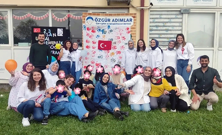 SUBÜ’lü sağlıkçılar 23 Nisan’ı çocuklarla geçirdi — haber görseli