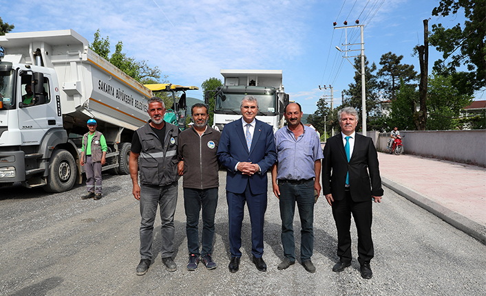 Akyazı Kuzuluk Caddesi yeni yüzüne kavuştu — haber görseli
