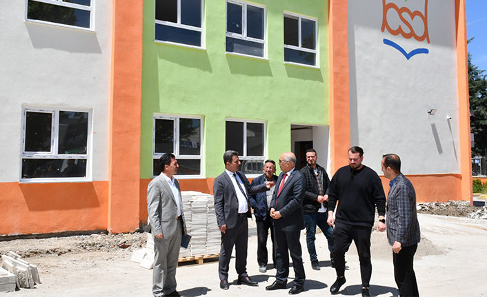 Bekir Sıtkı Durgun İlkokulu Büyük Onarım Çalışmaları Devam Ediyor — haber görseli