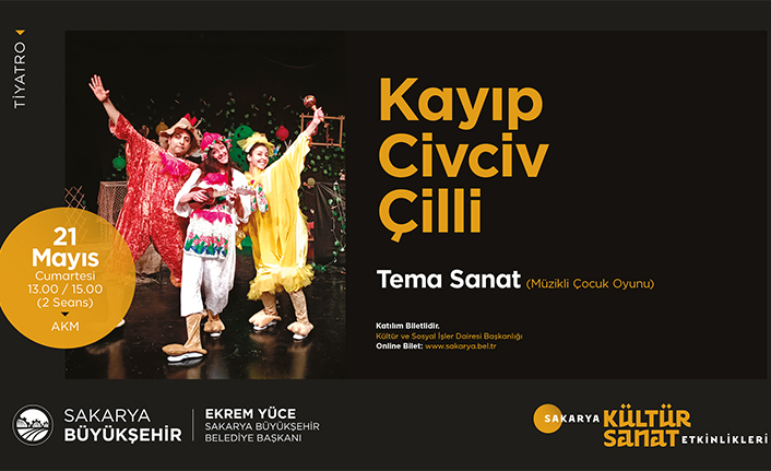 Çocuklar hafta sonu ‘Civciv Çilli’ oyununda buluşacak — haber görseli
