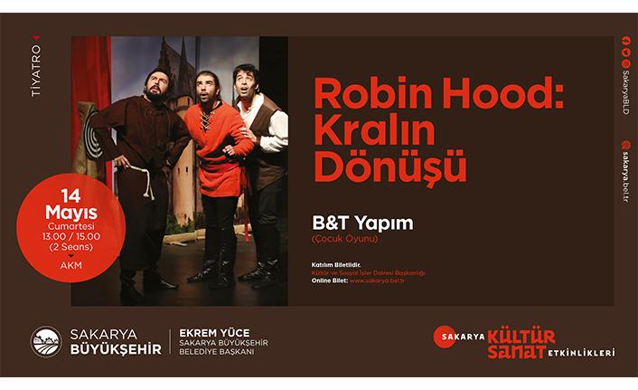 Çocuklar için 'Robin Hood'lu hafta sonu aktivitesi — haber görseli