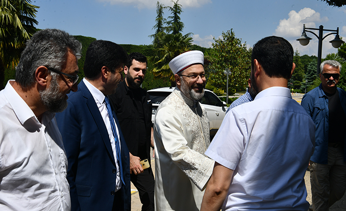 Diyanet İşleri Başkanı Ali Erbaş SAÜ’yü Ziyaret Etti — haber görseli