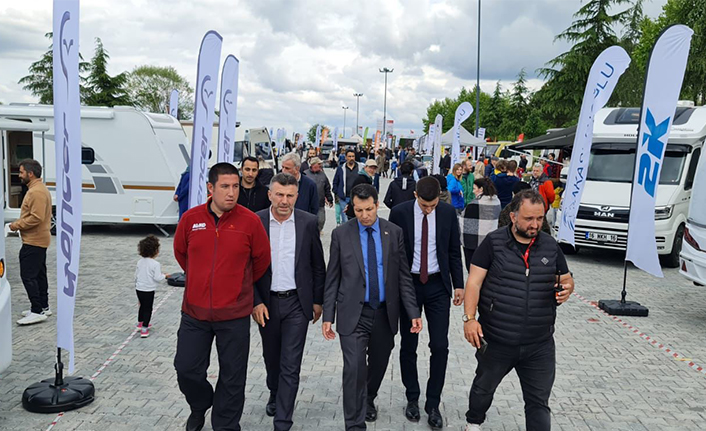 Kaymakam Canpolat ve Başkan Özen Karavan Festivali’ni Ziyaret Ettiler — haber görseli