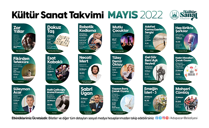 Mayıs Kültür Sanat Takvimi açıklandı — haber görseli